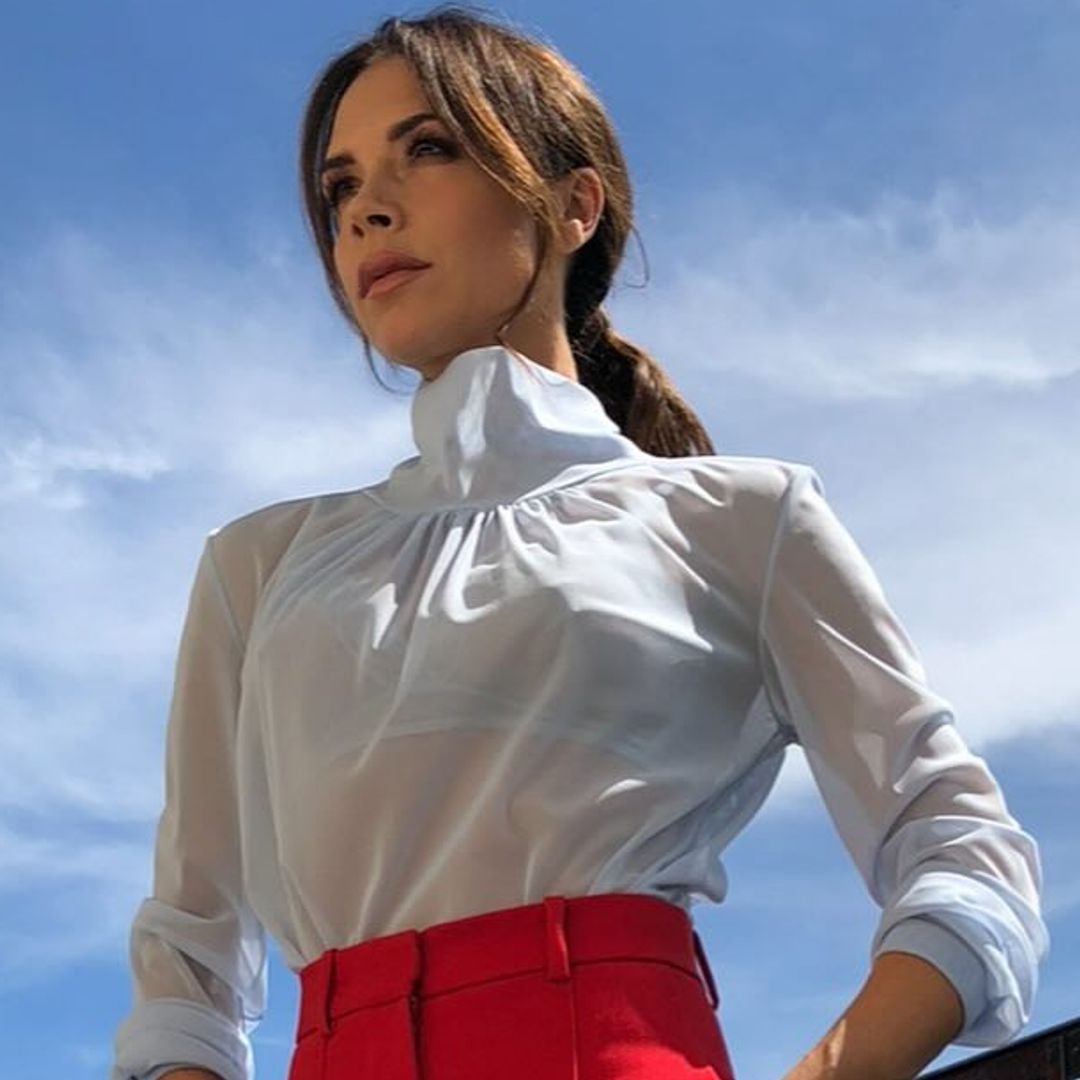 Victoria Beckham just made mismatched high heels look glam